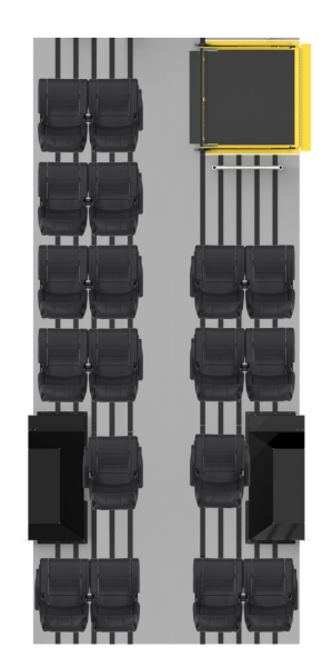 Max capacity layout