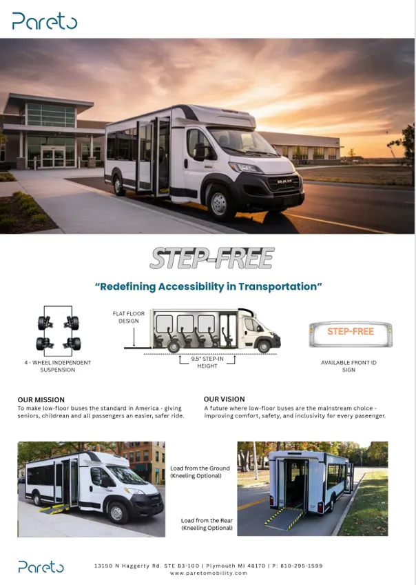 stepfree Brochure cover